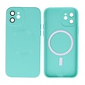 BAOHU Backcover Magsafe met Camera Beschermer iPhone 12 Turquoise