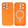 Backcover Magsafe met Camera Beschermer iPhone 12 Pro Oranje