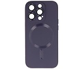 BAOHU Hoesje Geschikt voor de iPhone 12 Pro - Hoesje Geschikt voor MagSafe - Backcover met Camera Beschermer - Nacht Paars