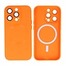 Backcover Magsafe met Camera Beschermer iPhone 12 Pro Max Oranje