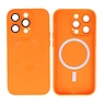 BAOHU Backcover Magsafe met Camera Beschermer iPhone 12 Pro Max Oranje