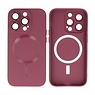 BAOHU Backcover Magsafe met Camera Beschermer iPhone 12 Pro Max Bruin