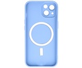 Hoesje Geschikt voor de iPhone 13 - Hoesje Geschikt voor MagSafe - Backcover met Camera Beschermer - Blauw