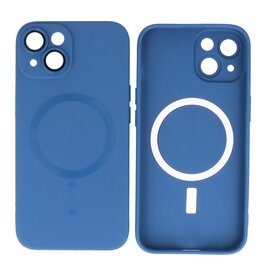 BAOHU Backcover Magsafe met Camera Beschermer iPhone 13 Navy
