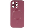 Hoesje Geschikt voor de iPhone 13 Pro - Hoesje Geschikt voor MagSafe - Backcover met Camera Beschermer - Bruin