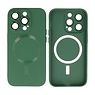 BAOHU Backcover Magsafe met Camera Beschermer iPhone 13 Pro Max Donker Groen