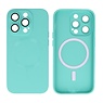 Backcover Magsafe met Camera Beschermer iPhone 13 Pro Max Turquoise