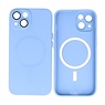 Backcover Magsafe met Camera Beschermer iPhone 14 Blauw