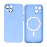 BAOHU Backcover Magsafe met Camera Beschermer iPhone 14 Plus Blauw