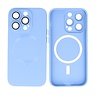 BAOHU Backcover Magsafe met Camera Beschermer iPhone 14 Pro Blauw