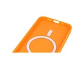 Hoesje Geschikt voor de iPhone 14 Pro Max - Hoesje Geschikt voor MagSafe - Backcover met Camera Beschermer - Oranje