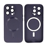 BAOHU Backcover Magsafe met Camera Beschermer iPhone 14 Pro Max Nacht Paars