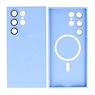 BAOHU Backcover Magsafe met Camera Beschermer Samsung Galaxy S22 Ultra Blauw