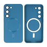 BAOHU Backcover Magsafe met Camera Beschermer Samsung Galaxy S23 Plus Navy