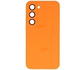 BAOHU Hoesje Geschikt voor de Samsung Galaxy S23 Plus - Hoesje Geschikt voor MagSafe - Backcover met Camera Beschermer - Oranje