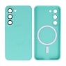 Backcover Magsafe met Camera Beschermer Samsung Galaxy S23 Plus Turquoise