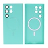 BAOHU Backcover Magsafe met Camera Beschermer Samsung Galaxy S23 Ultra Turquoise