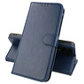 Samsung Galaxy A20e Hoesje Kaarthouder Book Case Telefoonhoesje Navy