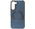 BAOHU Hoesje Geschikt voor de Samsung Galaxy S21 - Schokbestendige Telefoonhoesje Geschikt voor MagSafe - Navy
