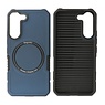 BAOHU Schokbestendige Telefoonhoesje met MagSafe Samsung Galaxy S21 FE - Navy