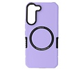 BAOHU Hoesje Geschikt voor de Samsung Galaxy S21 FE - Schokbestendige Telefoonhoesje Geschikt voor MagSafe - Purple
