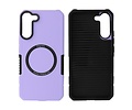 BAOHU Hoesje Geschikt voor de Samsung Galaxy S21 Plus - Schokbestendige Telefoonhoesje Geschikt voor MagSafe - Purple