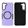 BAOHU Schokbestendige Telefoonhoesje met MagSafe Samsung Galaxy S21 Plus - Purple