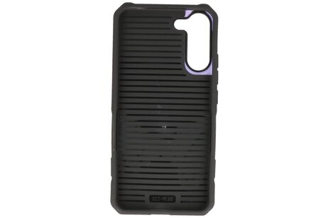 Hoesje Geschikt voor de Samsung Galaxy S21 Plus - Schokbestendige Telefoonhoesje Geschikt voor MagSafe - Purple