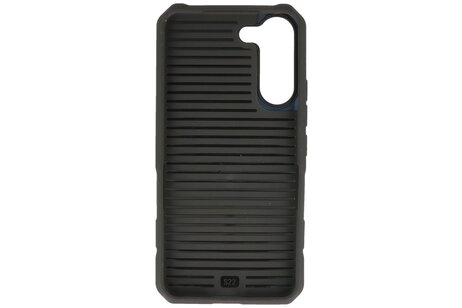 BAOHU Hoesje Geschikt voor de Samsung Galaxy S22 - Schokbestendige Telefoonhoesje Geschikt voor MagSafe - Navy