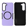BAOHU Schokbestendige Telefoonhoesje met MagSafe Samsung Galaxy S23 - Purple
