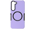 BAOHU Hoesje Geschikt voor de Samsung Galaxy S23 - Schokbestendige Telefoonhoesje Geschikt voor MagSafe - Purple