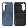 BAOHU Schokbestendige Telefoonhoesje met MagSafe Samsung Galaxy S23 Plus - Navy