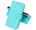BAOHU Zakelijke Book Case Telefoonhoesje - Portemonnee Hoesje - Geschikt voor iPhone 15 - Groen