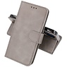 BAOHU iPhone 15 Hoesje Book Case Telefoonhoesje Grijs