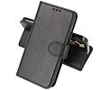 Zakelijke Book Case Telefoonhoesje - Portemonnee Hoesje - Geschikt voor iPhone 15 Pro - Zwart