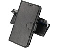 BAOHU Zakelijke Book Case Telefoonhoesje - Portemonnee Hoesje - Geschikt voor iPhone 15 Plus - Zwart