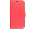 BAOHU Zakelijke Book Case Telefoonhoesje - Portemonnee Hoesje - Geschikt voor iPhone 15 Plus - Rood
