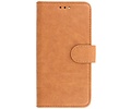 BAOHU Zakelijke Book Case Telefoonhoesje - Portemonnee Hoesje - Geschikt voor iPhone 15 Plus - Bruin
