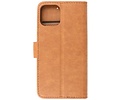 BAOHU Zakelijke Book Case Telefoonhoesje - Portemonnee Hoesje - Geschikt voor iPhone 15 Plus - Bruin