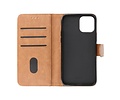 BAOHU Zakelijke Book Case Telefoonhoesje - Portemonnee Hoesje - Geschikt voor iPhone 15 Plus - Bruin