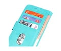 BAOHU Zakelijke Book Case Telefoonhoesje - Portemonnee Hoesje - Geschikt voor iPhone 15 Pro Max - Groen