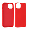 iPhone 15 Hoesje Fashion Backcover Telefoonhoesje Rood