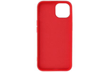 BAOHU Fashion Backcover Telefoonhoesje - Color Hoesje - Geschikt voor iPhone 15 - Rood