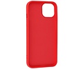 BAOHU Fashion Backcover Telefoonhoesje - Color Hoesje - Geschikt voor iPhone 15 - Rood