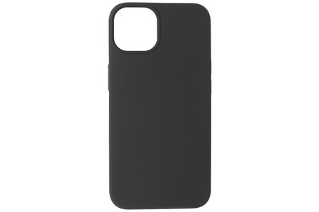 BAOHU Fashion Backcover Telefoonhoesje - Color Hoesje - Geschikt voor iPhone 15 Plus - Zwart