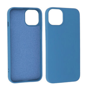 BAOHU Fashion Backcover Telefoonhoesje - Color Hoesje - Geschikt voor iPhone 15 Plus - Navy