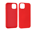 BAOHU Fashion Backcover Telefoonhoesje - Color Hoesje - Geschikt voor iPhone 15 Plus - Rood