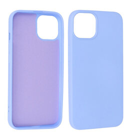 BAOHU iPhone 15 Plus Hoesje Fashion Backcover Telefoonhoesje Paars