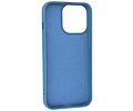 Fashion Backcover Telefoonhoesje - Color Hoesje - Geschikt voor iPhone 15 Pro - Navy