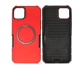 BAOHU Hoesje Geschikt voor de iPhone 15 Plus - Schokbestendige Telefoonhoesje Geschikt voor MagSafe - Rood